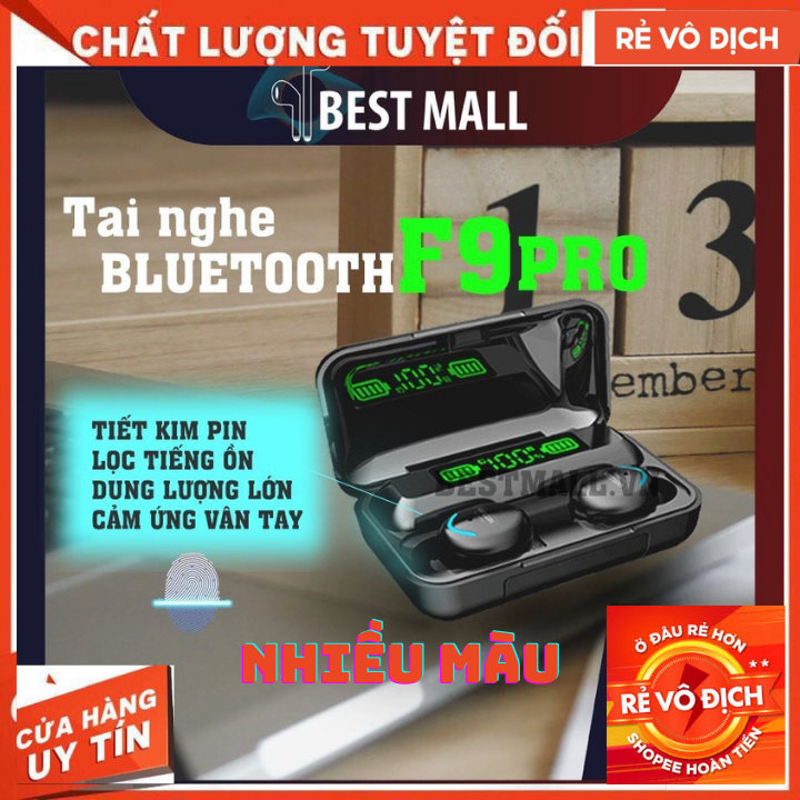 [BẢN QUỐC TẾ] Tai Nghe Bluetooth Kiêm Sạc Dự Phòng F9