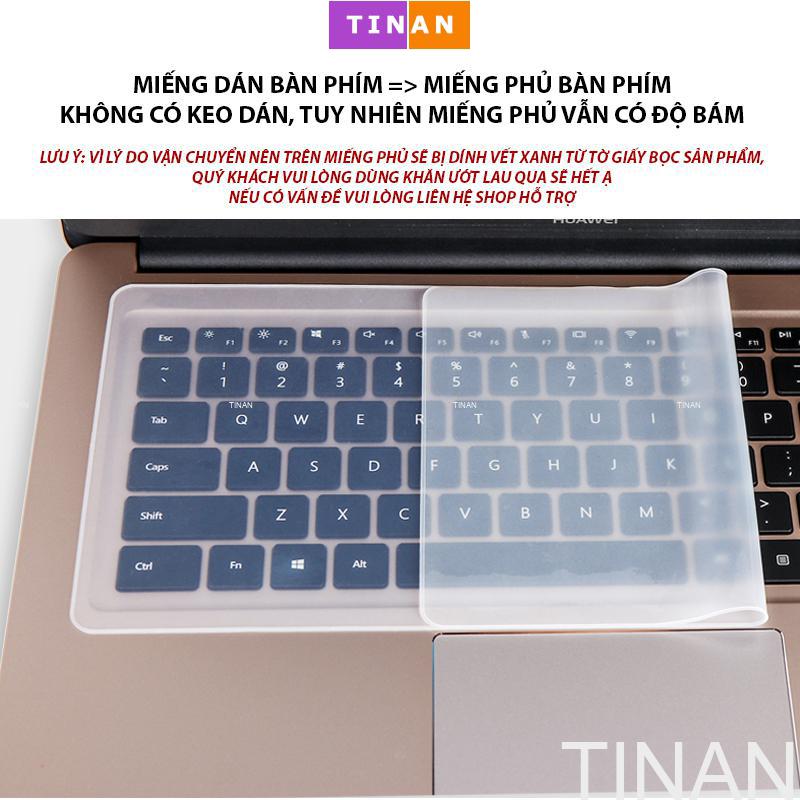 Miếng Phủ Bàn Phím Laptop 13 -14 in & 15 - 17 & 12 & 10 inch Silicon Chống Nước, Chống Bụi Bẩn