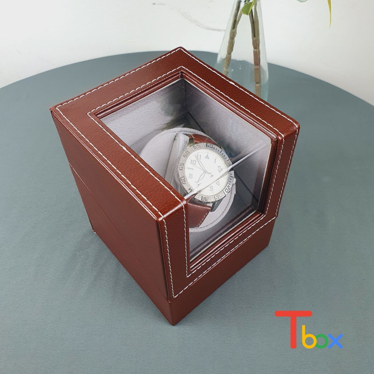 Hộp đựng đồng hồ cơ 1 xoay tự động