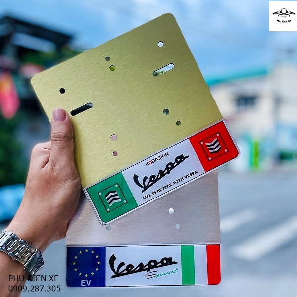 Đế Biển Số Cho Các Dòng Vespa