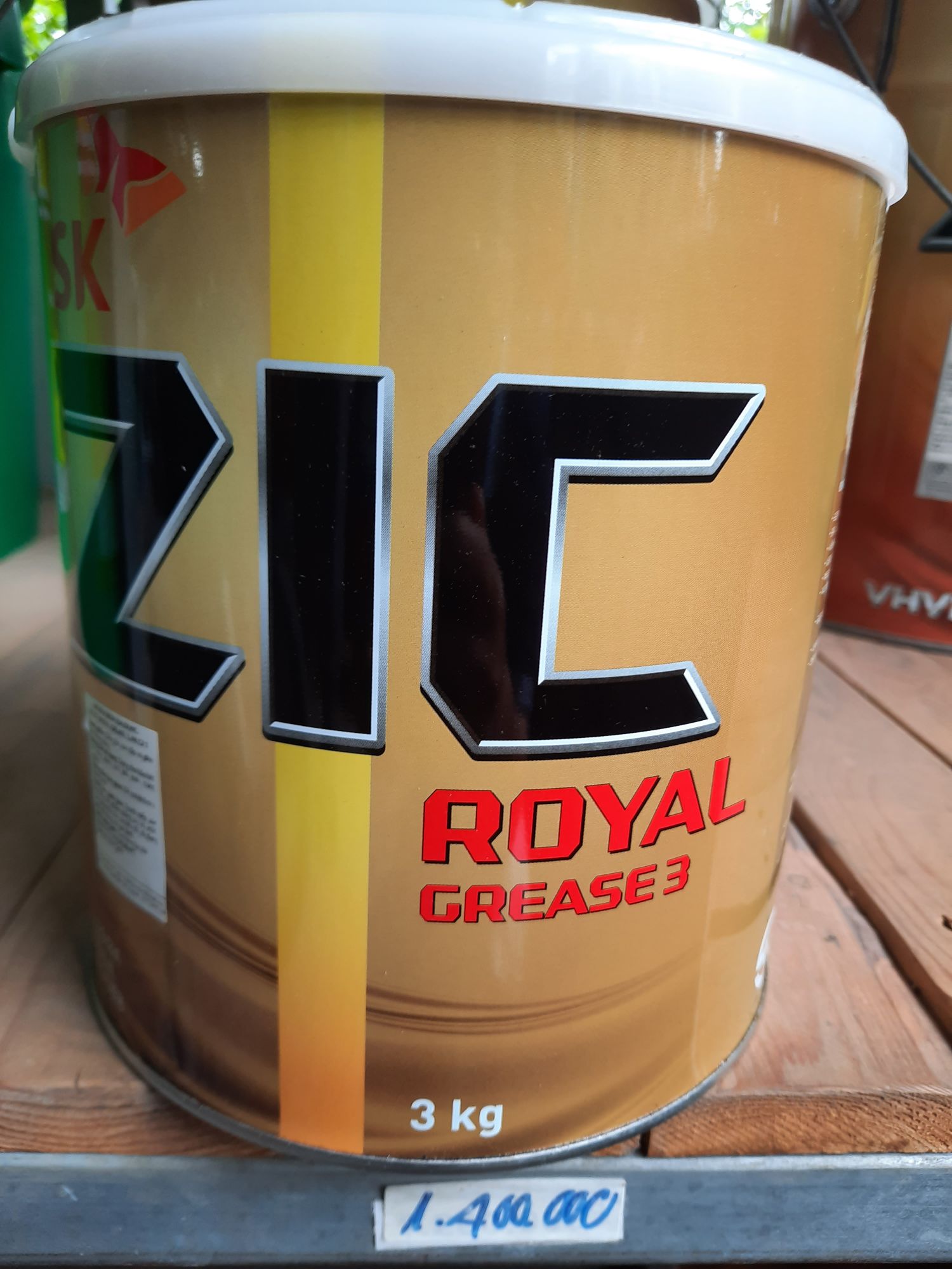 Mỡ chịu nhiệt cao cấp Hàn quốc, Zic royal grease loại 3 kg
