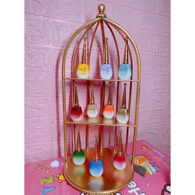 Kệ Mỹ phẩm lòng chim decor