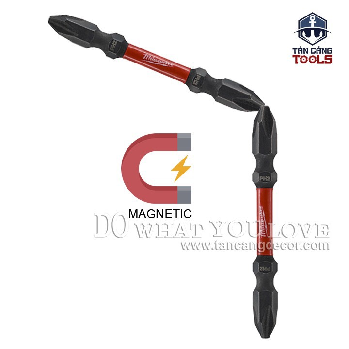 Mũi Bắt Vít Milwaukee PH2 65 mm 48 - 32 - 4361