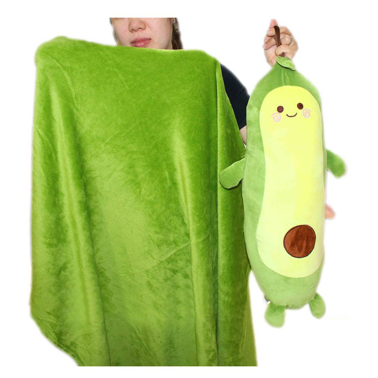 Gối ôm gối tựa lưng trái bơ tròn, bơ dài (20cm---110cm) thú bông trái bơ vải miniso siêu mềm mịn, hàng loại 1 cao cấp