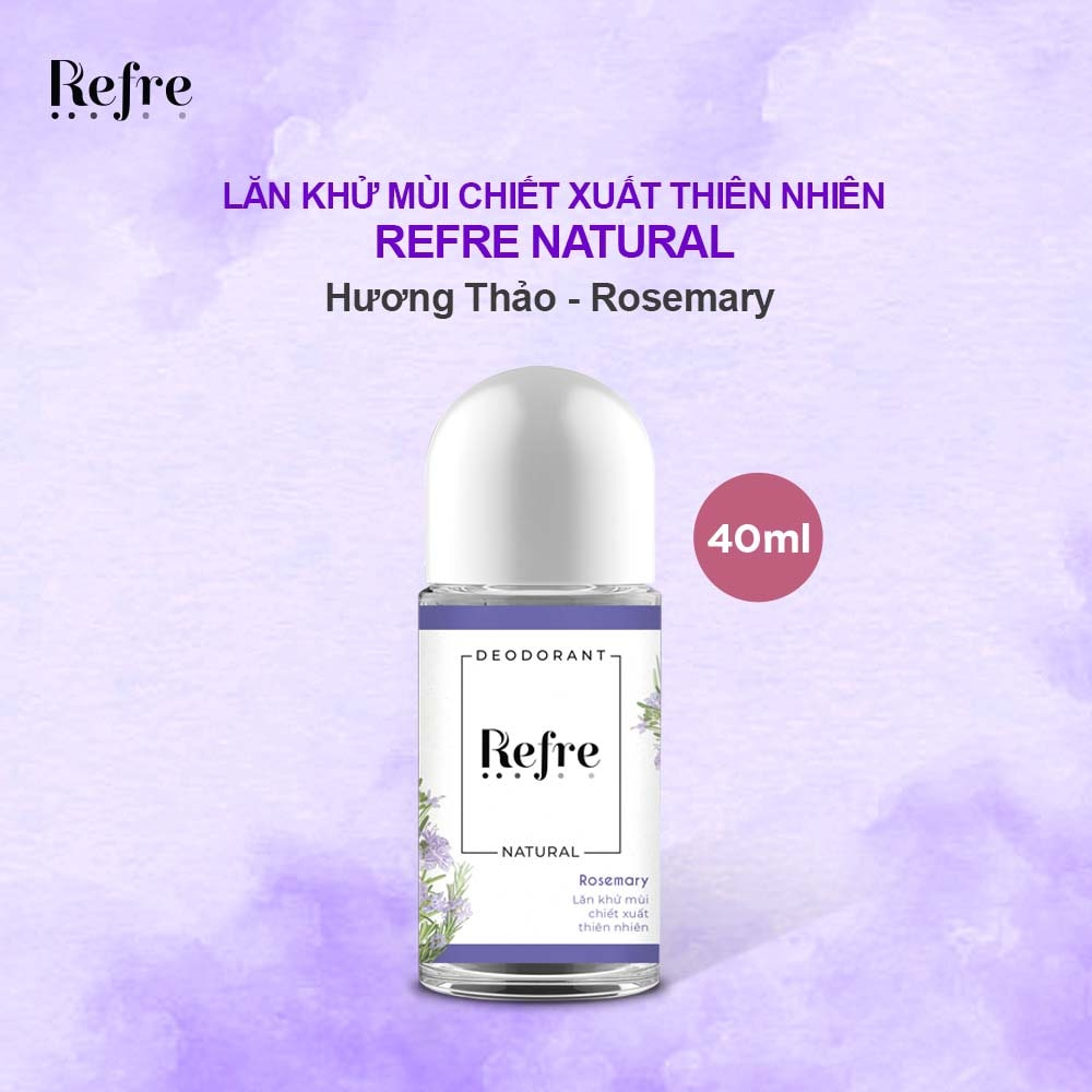 [HCM]Xịt khử mùi Refre Natural Rosemary (Hương thảo) 30ml