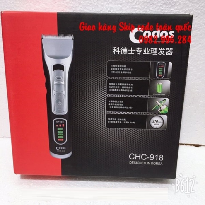 Tông đơ codos chc-918