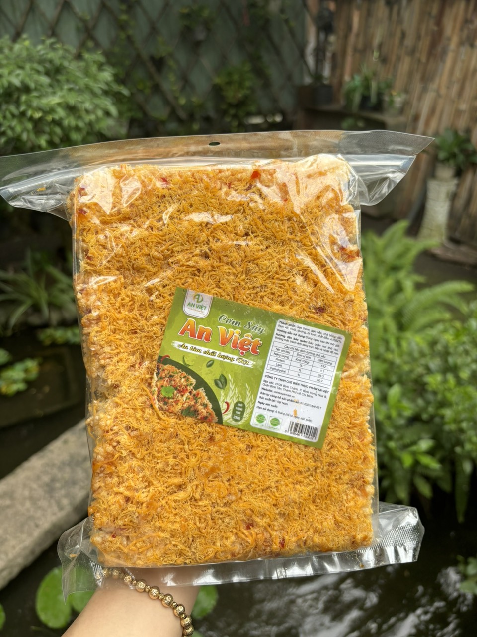 Cơm Cháy Chà Bông - Cơm Sấy An Việt - SIÊU NGON - Date Mới