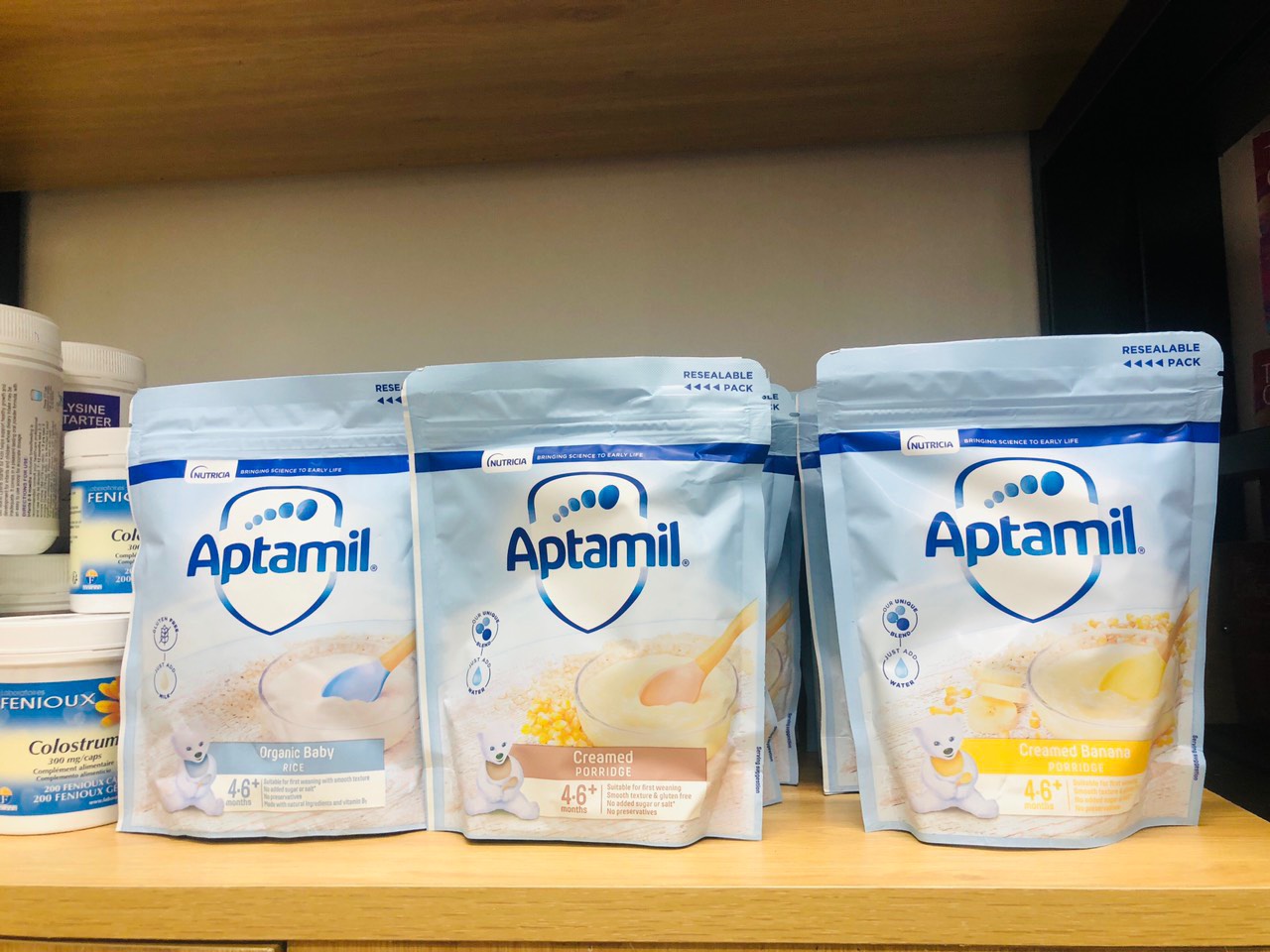 Bột Ăn Dặm Aptamil Cho Bé Từ 4 Tháng Trở Lên