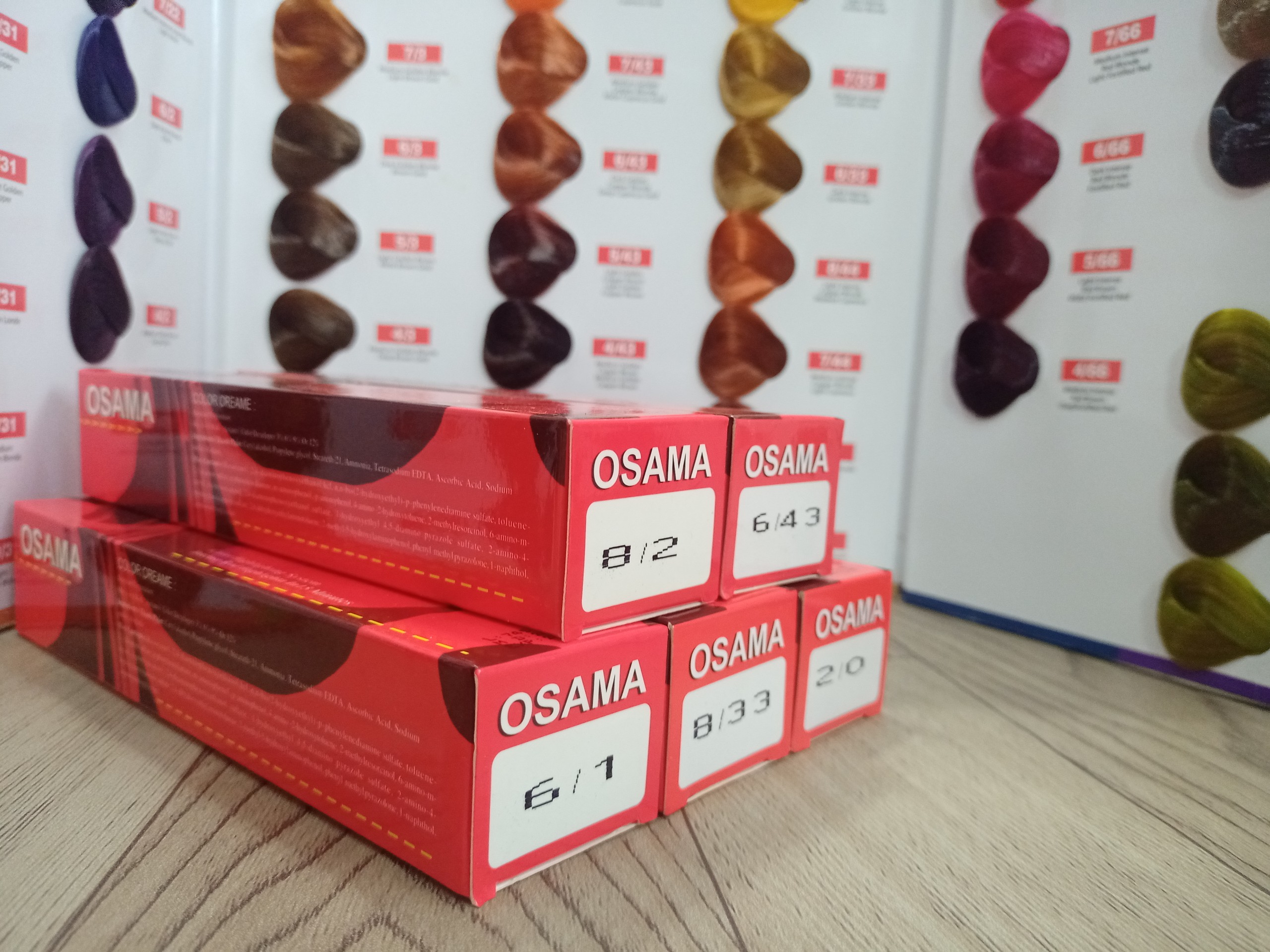 Màu nhuộm tóc Osama - Không có Oxy