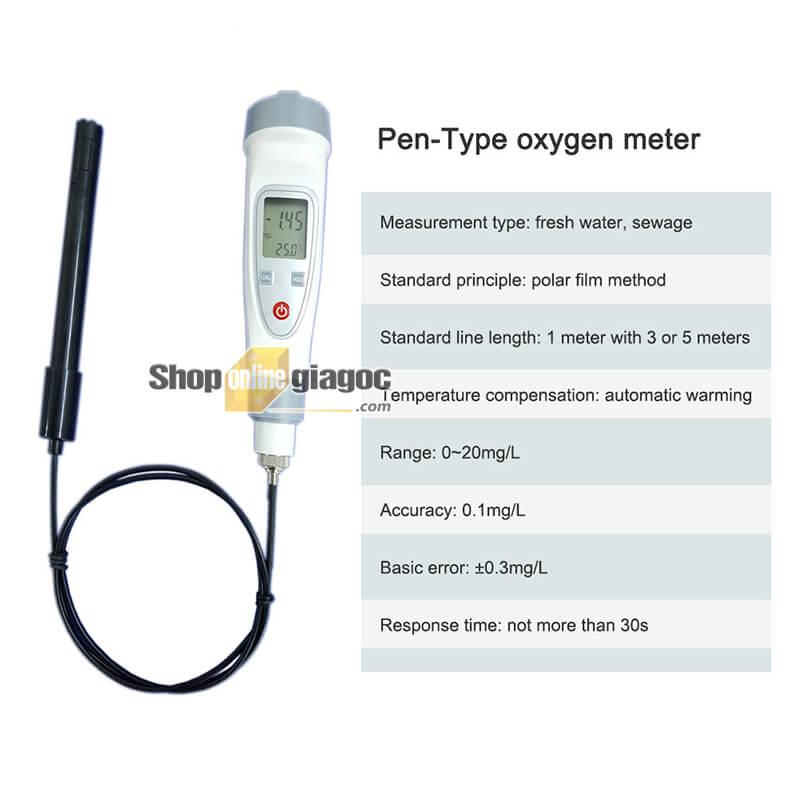 Máy Đo Oxy Hòa Tan Cầm Tay Kỹ Thuật Số YIERYI JPB70A