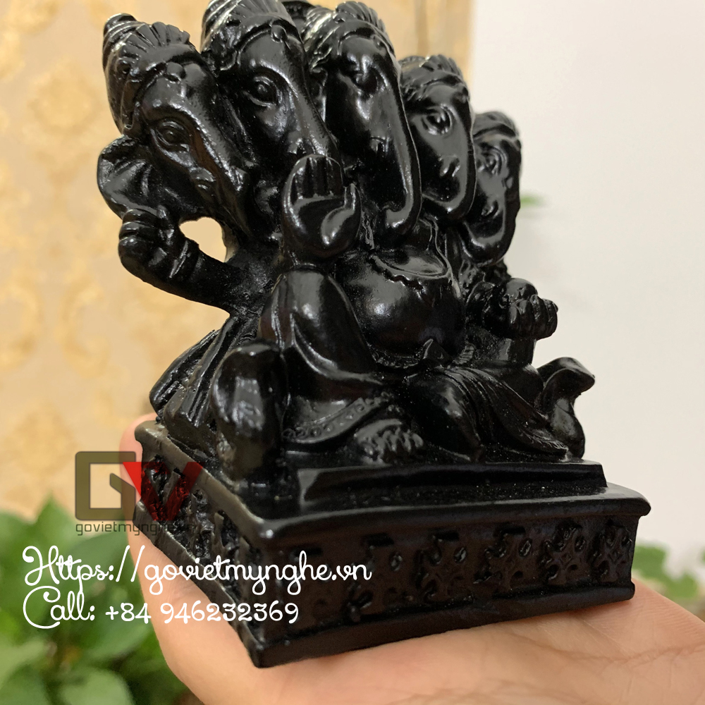 Tượng Thần Voi Ganesha (Đá Tự Nhiên)