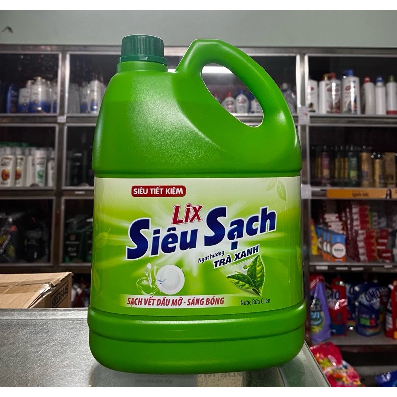 NƯỚC RỬA CHÉN LIX SIÊU SẠCH 3,6 kg