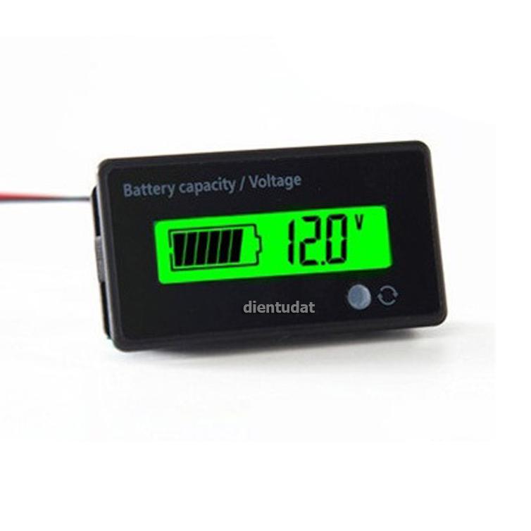 [HCM]Đồng Hồ Báo Phần Trăm Pin LCD - 1 Nút