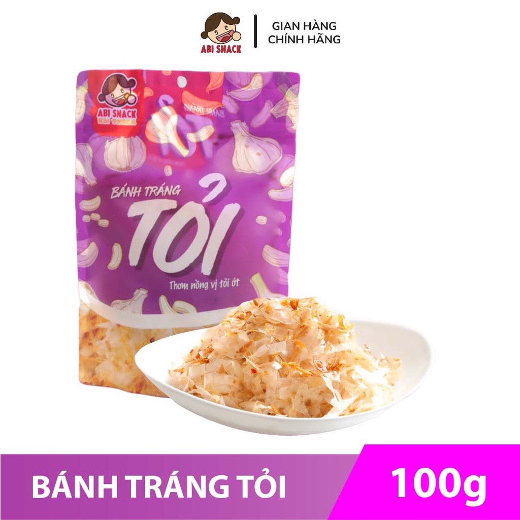 Bánh tráng tỏi Abi