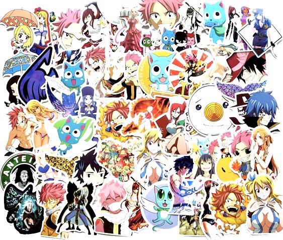 Set 30-60 Sticker Fairy tail