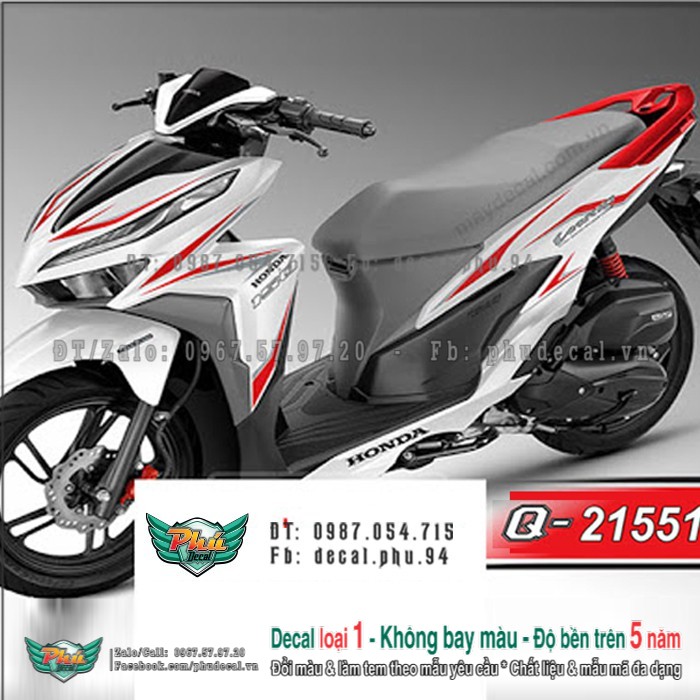 Tem rời Vario chỉ đỏ 2 Hàng loại 1.