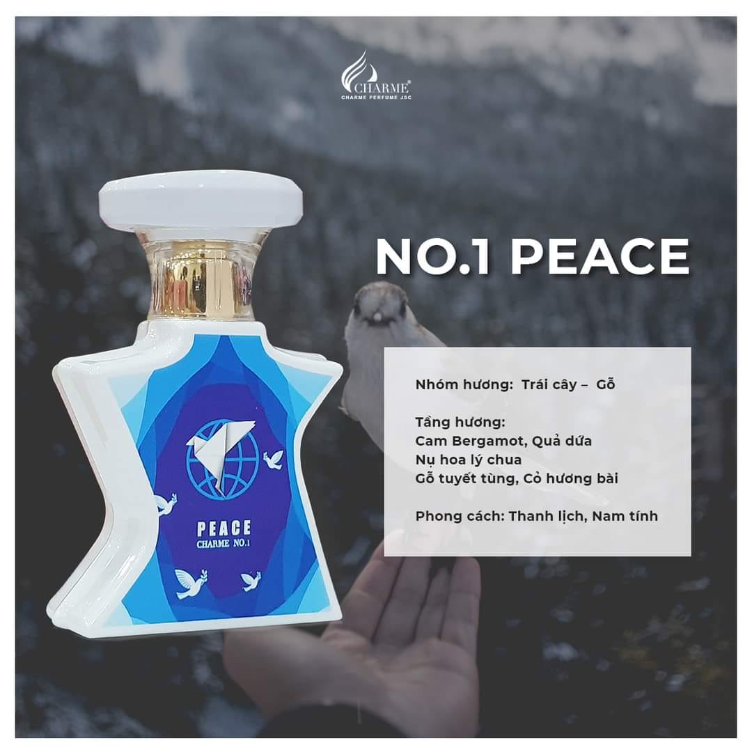 Nước Hoa Nam Charme No.1 Peace 100ml