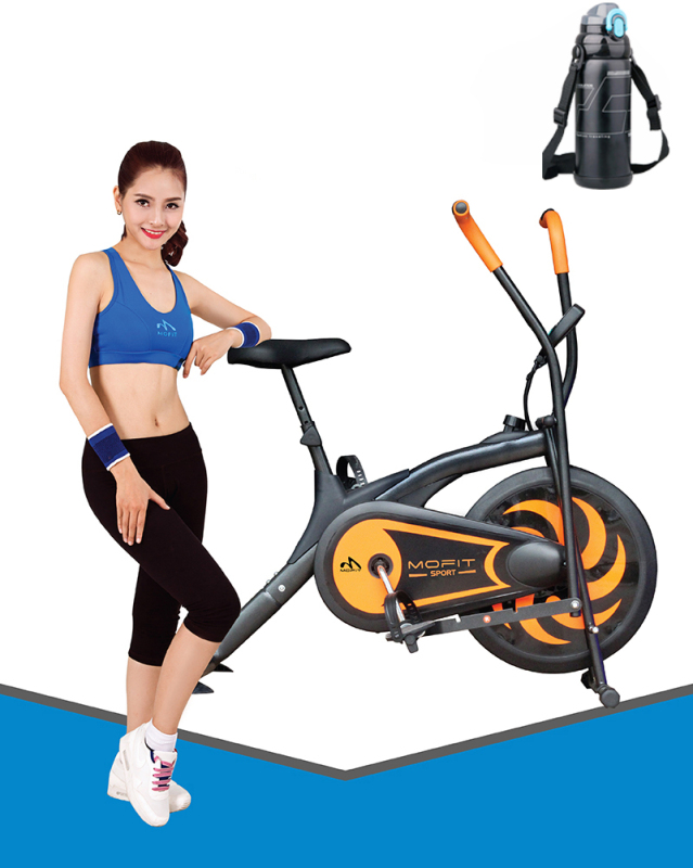 Xe Đạp Tập Thể Dục Đa Năng Tại Nhà Liên Hoàn MO2060 + Tặng Bình Giữ Nhiệt