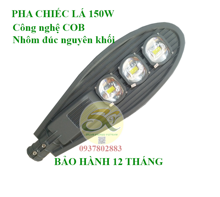 [HCM]ĐÈN ĐƯỜNG CHIẾC LÁ COB 150W - LED Chiếc Lá 150W