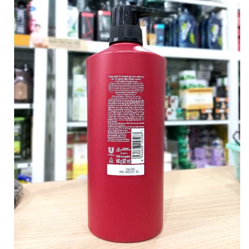 Dầu gội Tresemme Keratin Smooth chai 650g (hàng công ty)