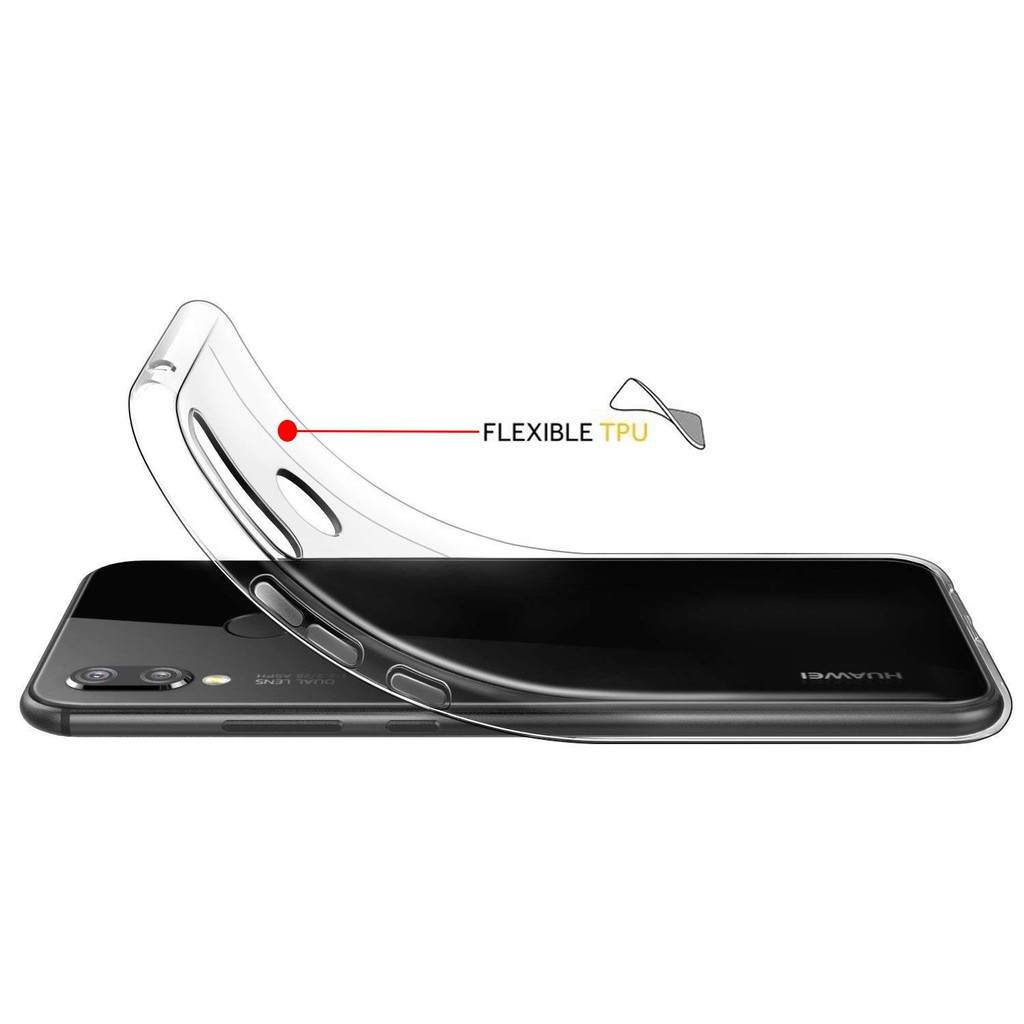 Ốp lưng Huawei Honor 8X dẻo trong siêu mỏng 0.5 mm