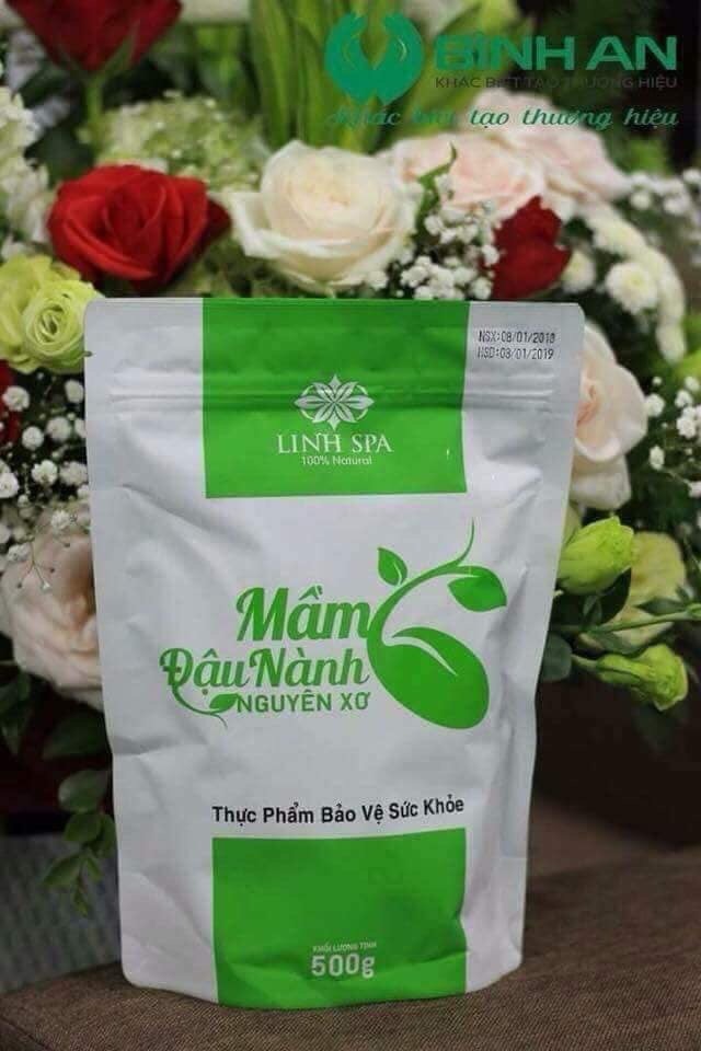 Mầm đậu nành nguyên xơ Linh Spa