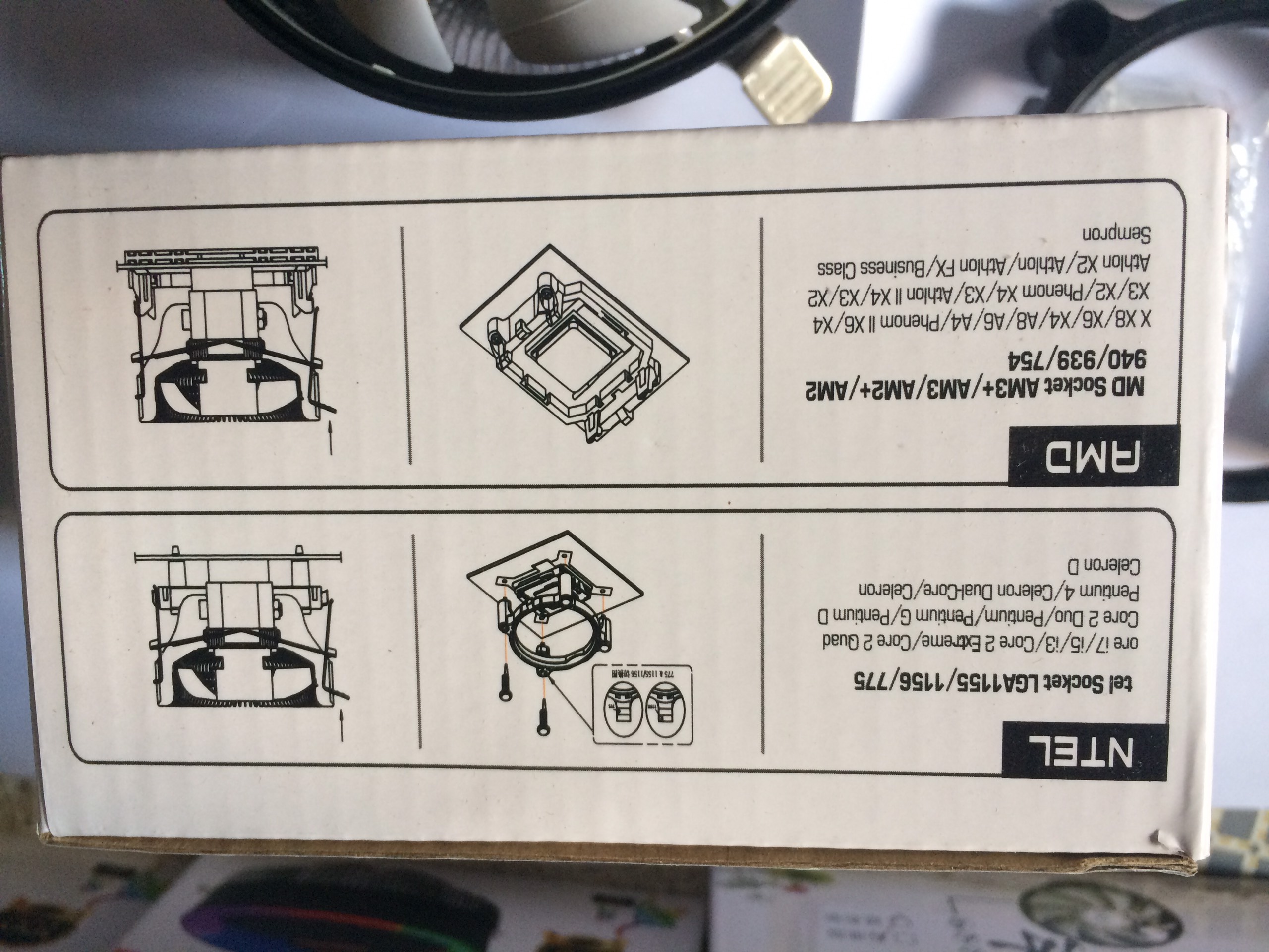 Fan CPU Led - Quạt tản nhiệt CPU Led Socket Intel/AMD