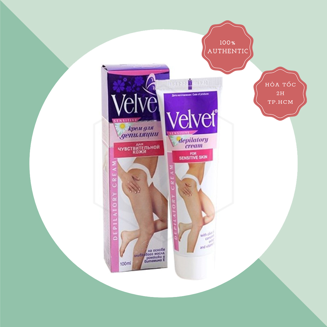 [HCM]Kem tẩy lông Velvet Nga - 100ml