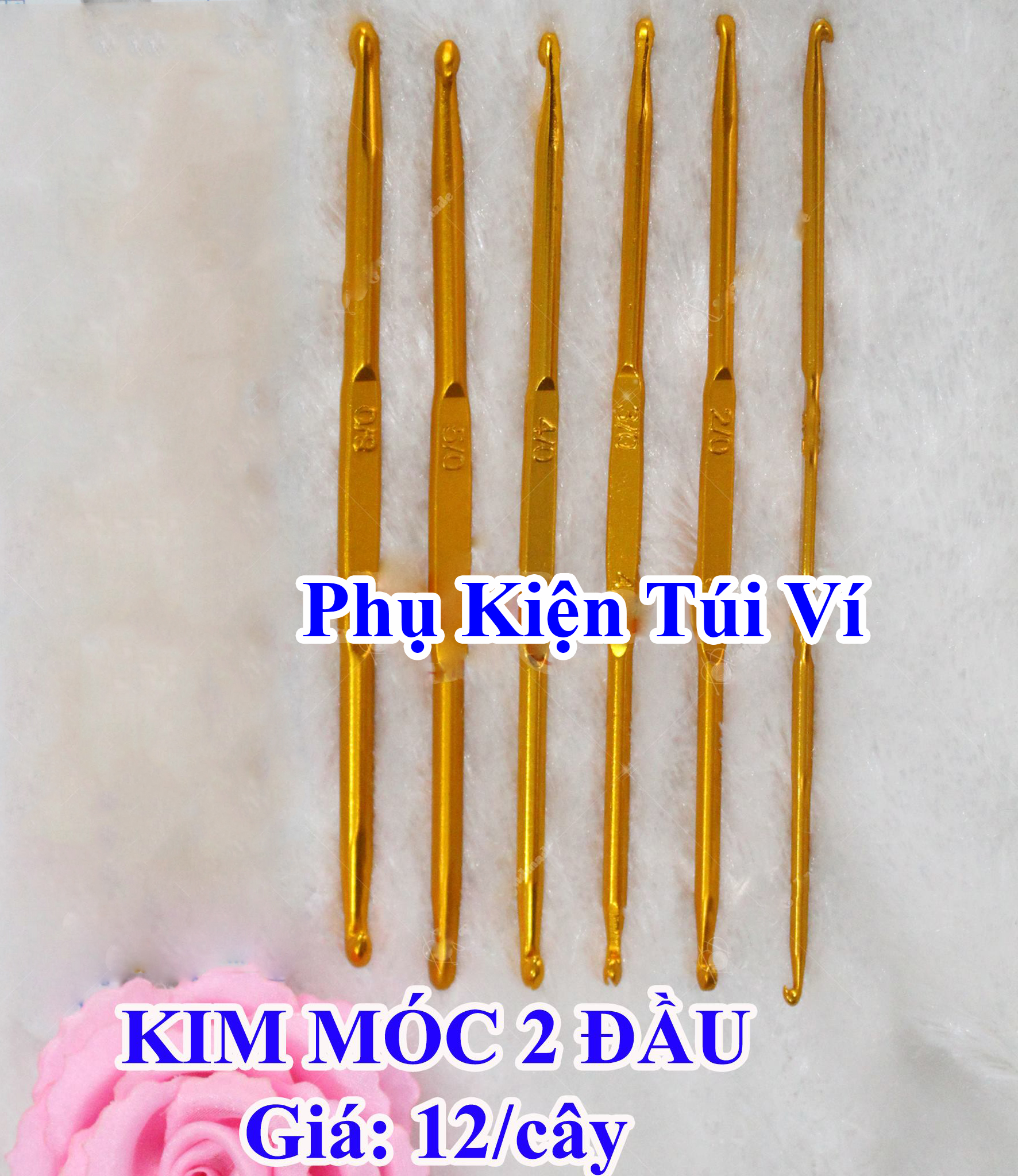 Kim móc 2 đầu vàng