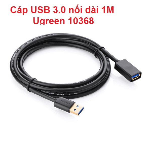 Cáp USB 3.0 nối dài 1M Ugreen 10368 Chính Hãng