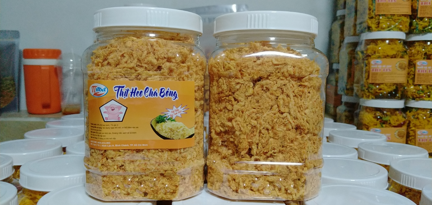 1kg chà bông xù vị cay