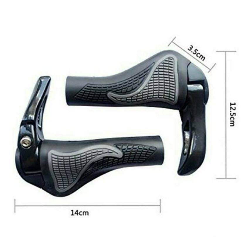 Bộ 2 tay nắm GiĐông xe đạp Bản to chất lượng cao