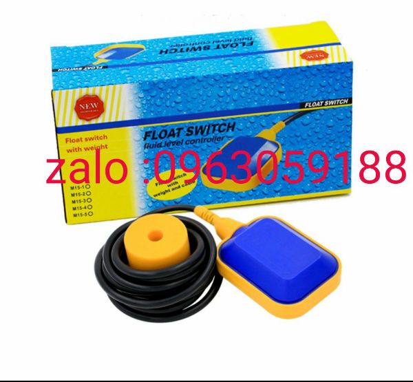 Phao điện cho máy bơm chống tràn nước dài 3mét