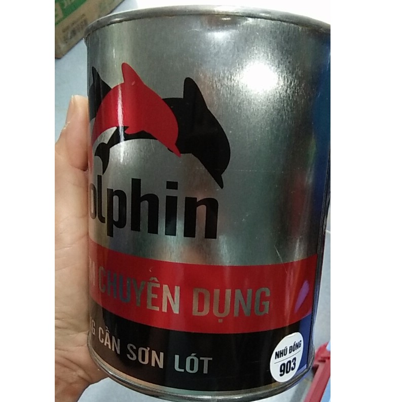 Sơn sắt kẽm màu nhũ đồng 1kg