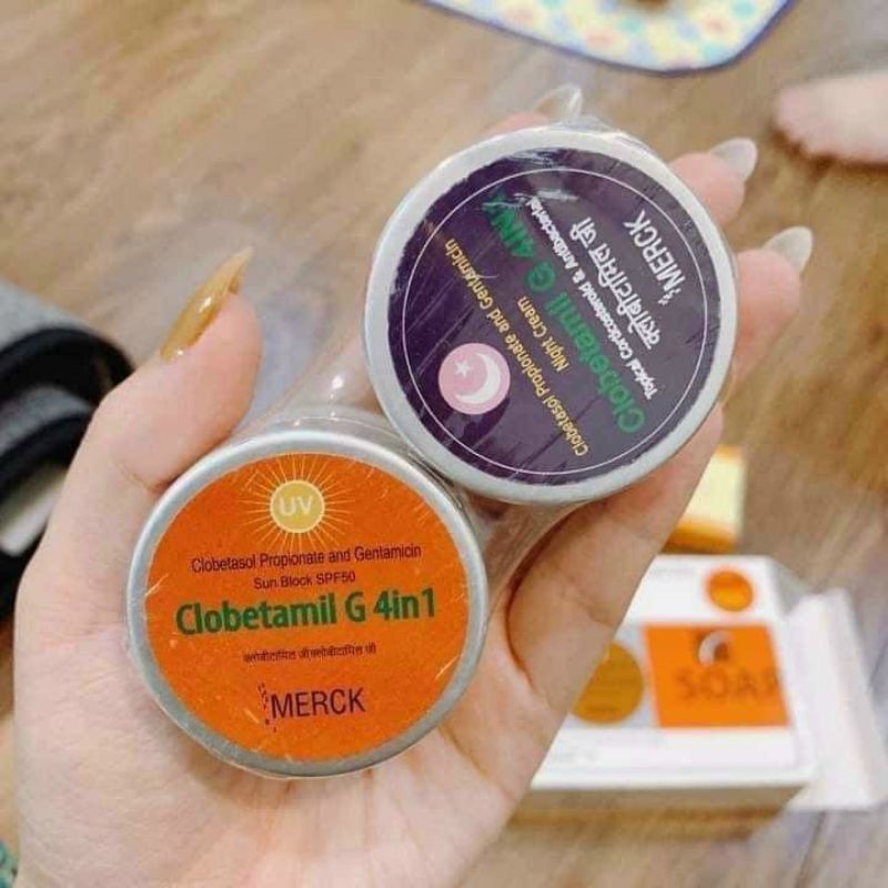 Bộ Kem Nám Clobetamil G Cao Cấp , Thái