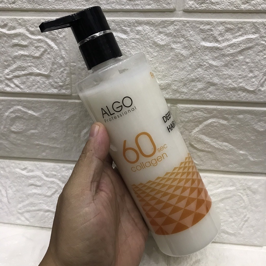 Mặt nạ dưỡng tóc Collagen 60s Algo Nano Plus 500ml (loại Hũ)
