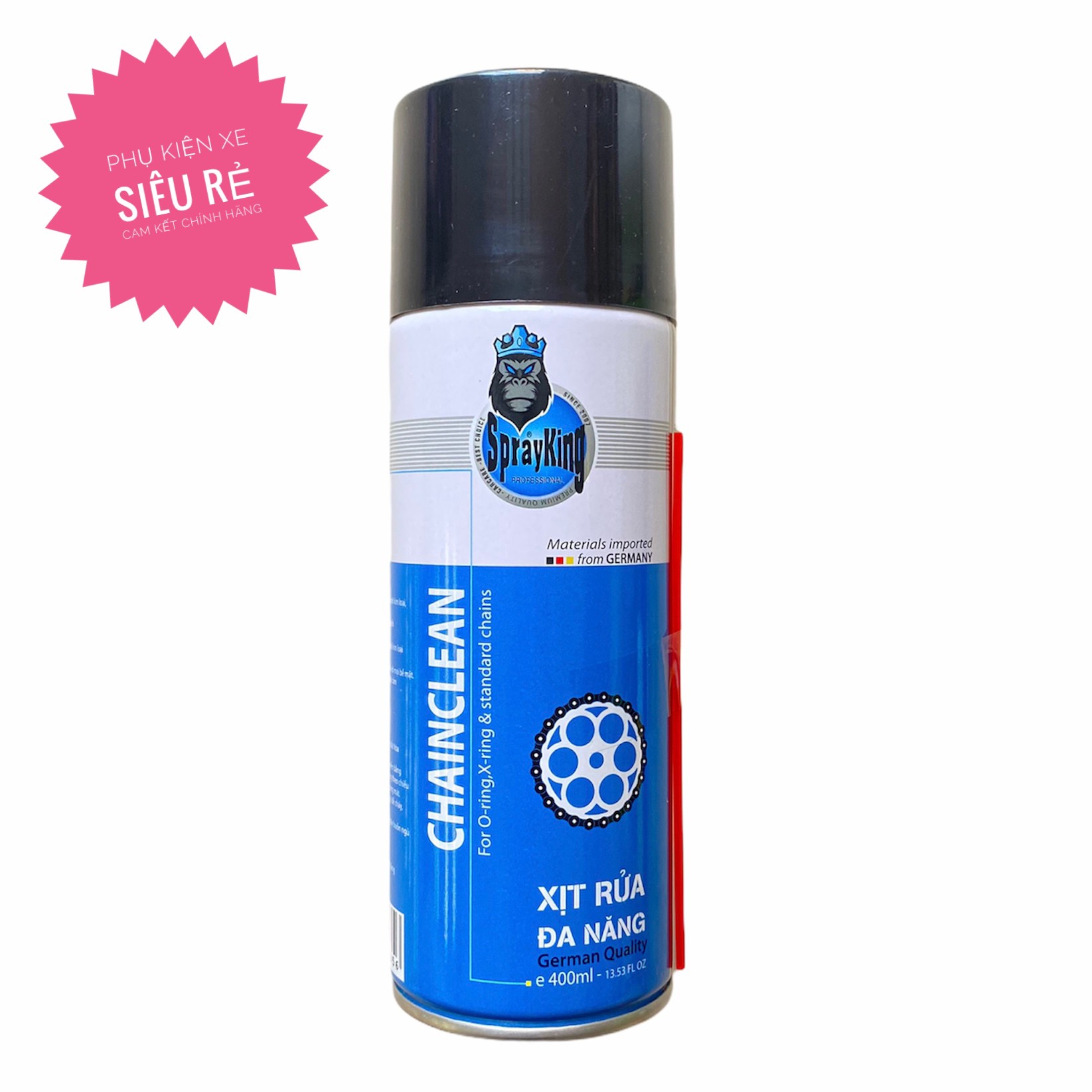 Dung dịch rửa sên Sprayking Chain Clean 400ml