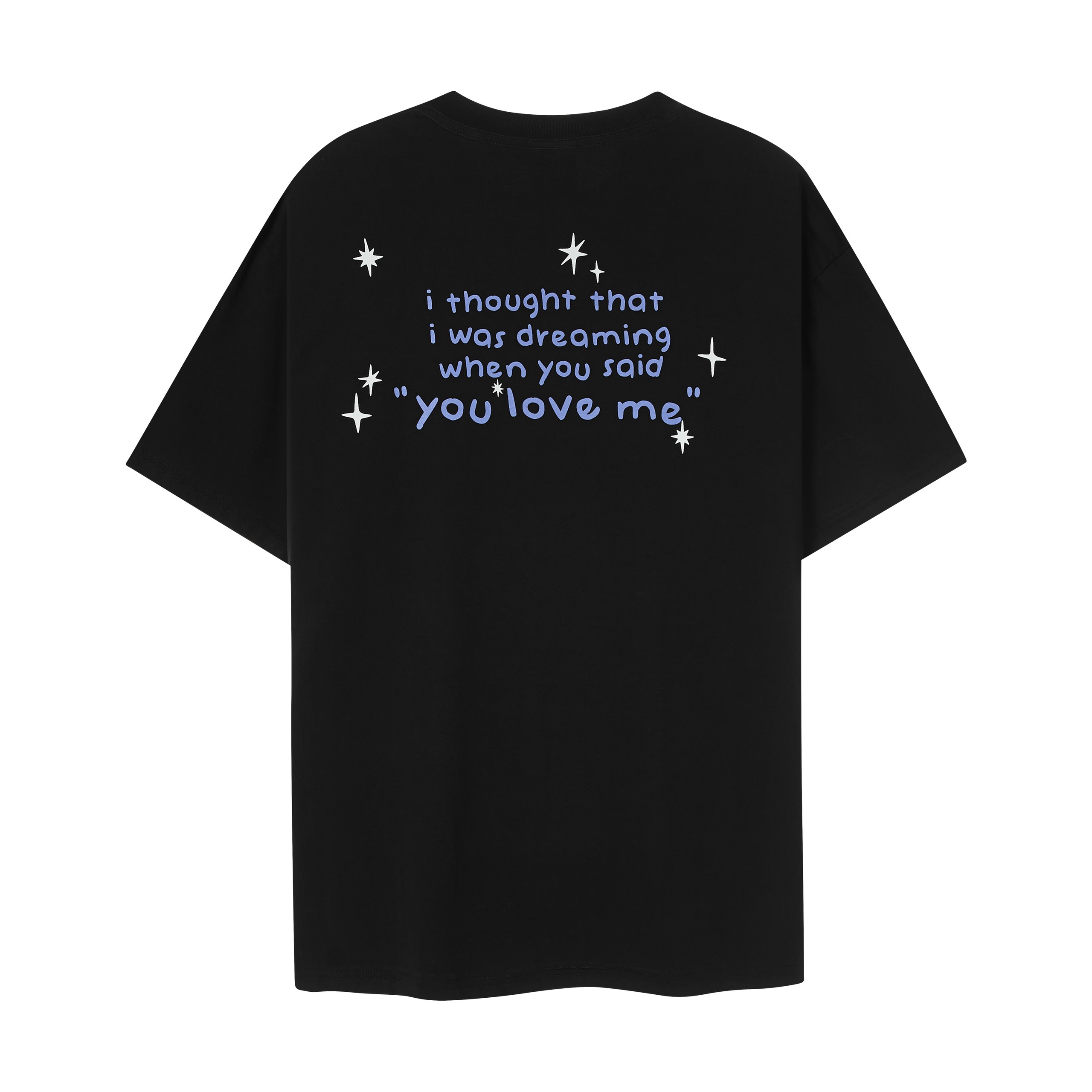 Áo thun unisex Staring Light Tee màu đen - Charm tee Onism