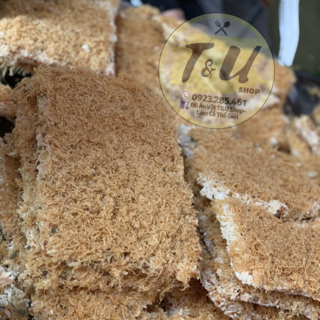 [HCM]500gr - Cơm Cháy Siêu Chà Bông - Loại Cay