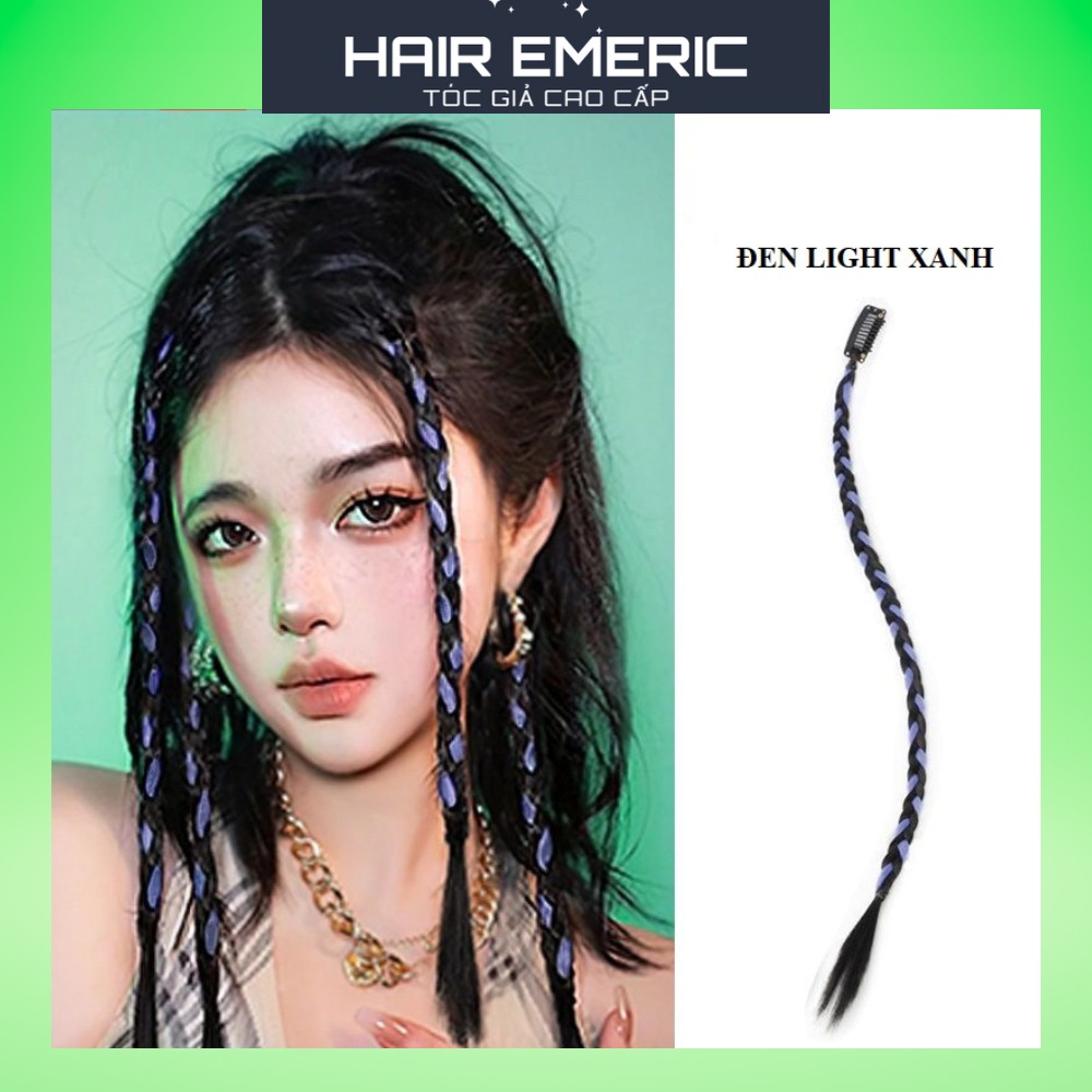 Tóc giả thắt bím nhỏ cho nữ Emeric