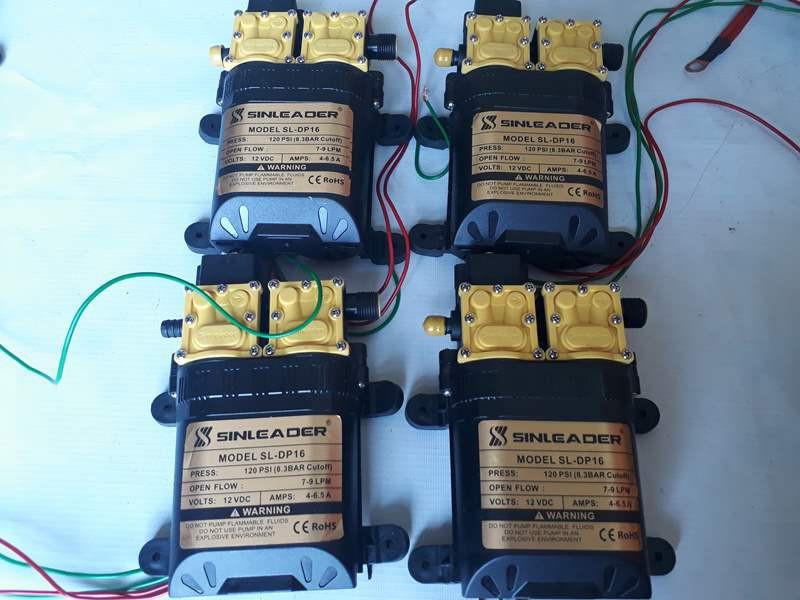 Bơm đôi mini 12v cao cấp