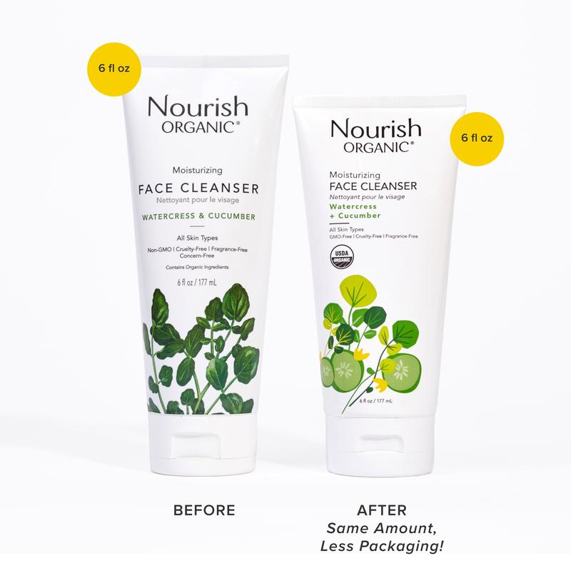 Sữa rửa mặt hữu cơ Nourish Organic 177ml