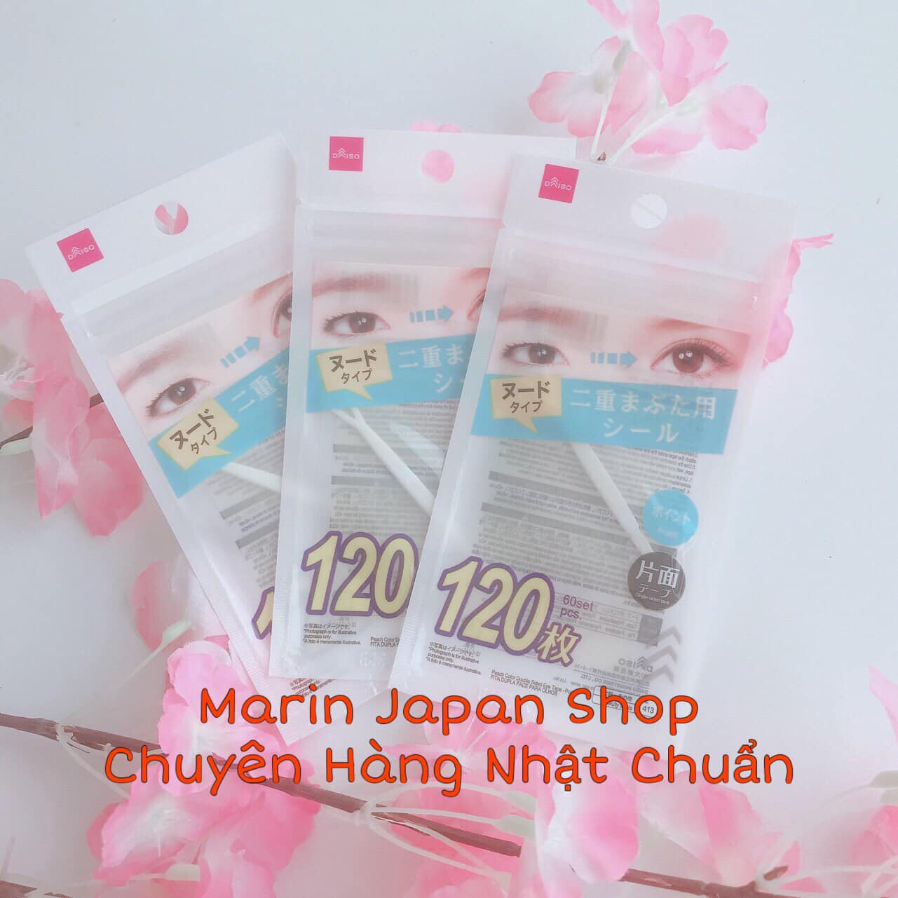 (Hàng Nhật)Miếng Dán Kích Mí Tàng Hình Nhật Bản Daiso