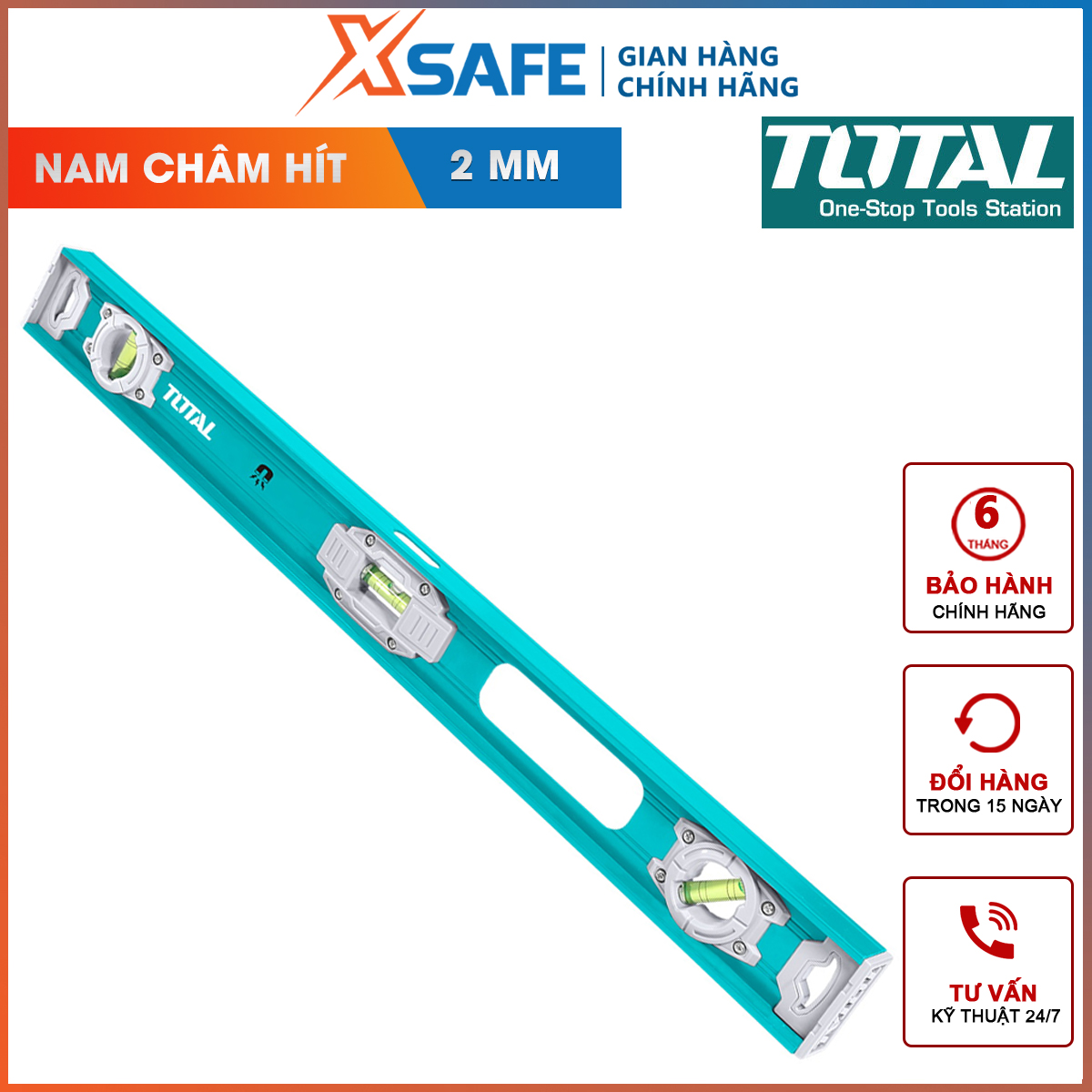 Ruler Shui total | size Nivo length 80cm-100cm, độ thick aluminum Ruler 2mm, with magnet to inhale the angle measurement, tilt, độ slope, measure the balancing