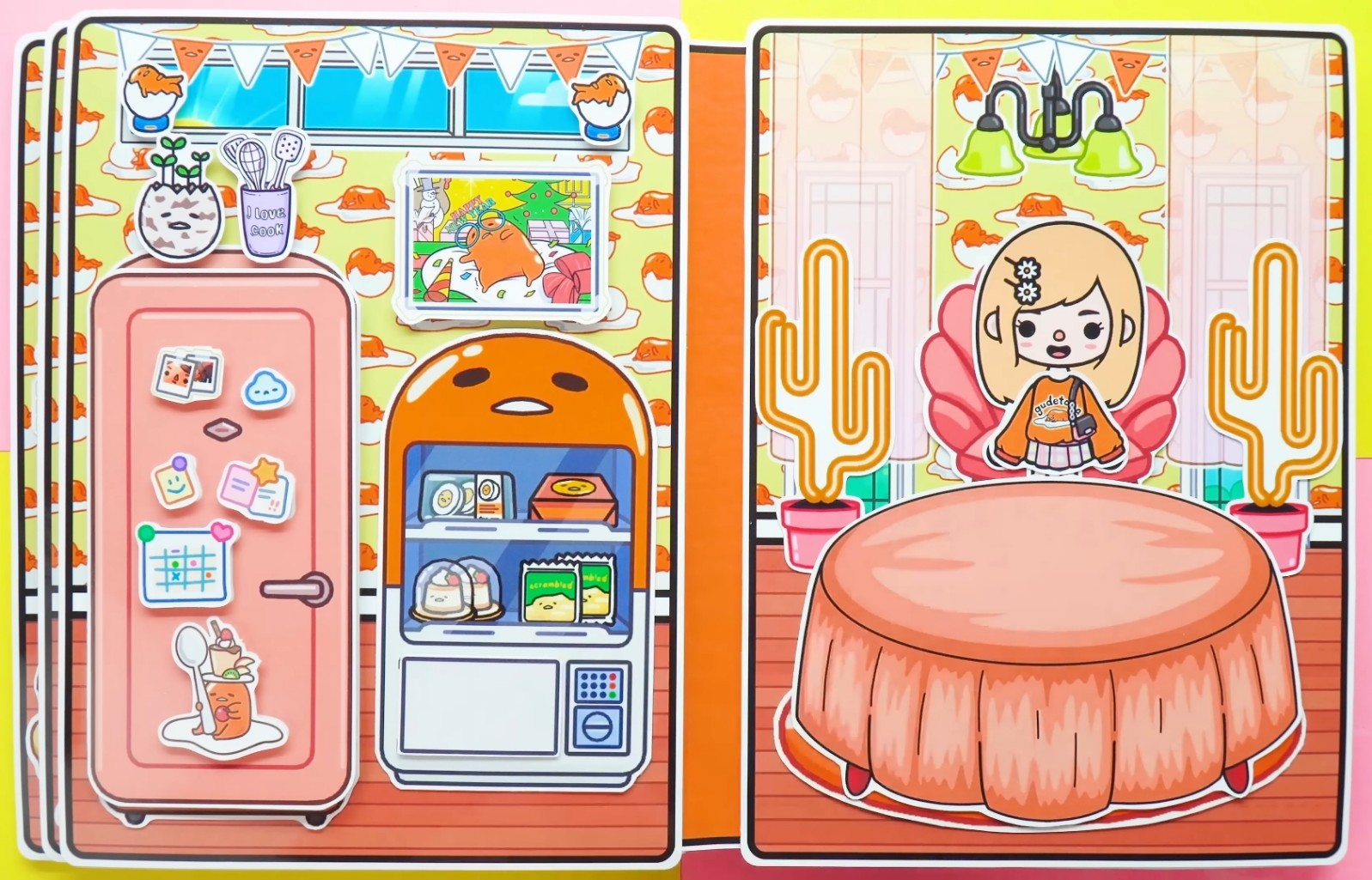 CandyHome Paper -búp bê giấy Quả Trứng búp bê giấy