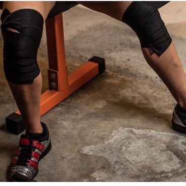[HCM]Dây Quấn Gối Tập Gym Harbinger Power Knee Wraps