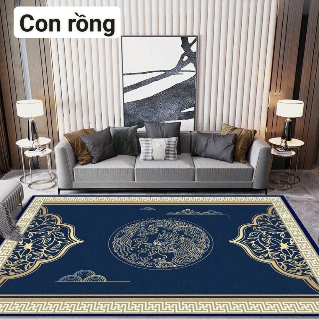 Thảm BALI trải sàn loại 1m6 x2m3 màu ngẫu nhiên