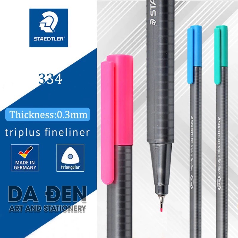 [HCM]P1-Bút Kim Màu Triplus® Fineliner 334 Staedtler