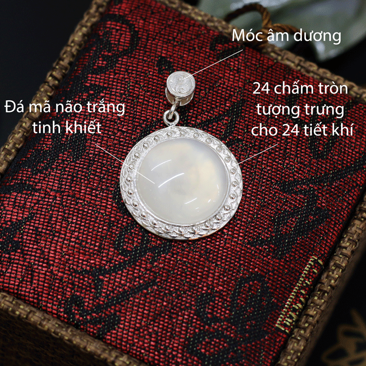 Mặt dây chuyền Thiên Nguyệt Tứ Phúc (nữ)