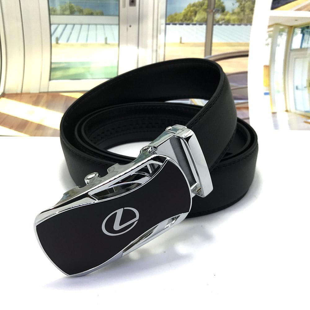 Thắt lưng/ dây nịt nam LOGO XE HƠI LEXUS khóa tự động có hộp đựnG theo kèm